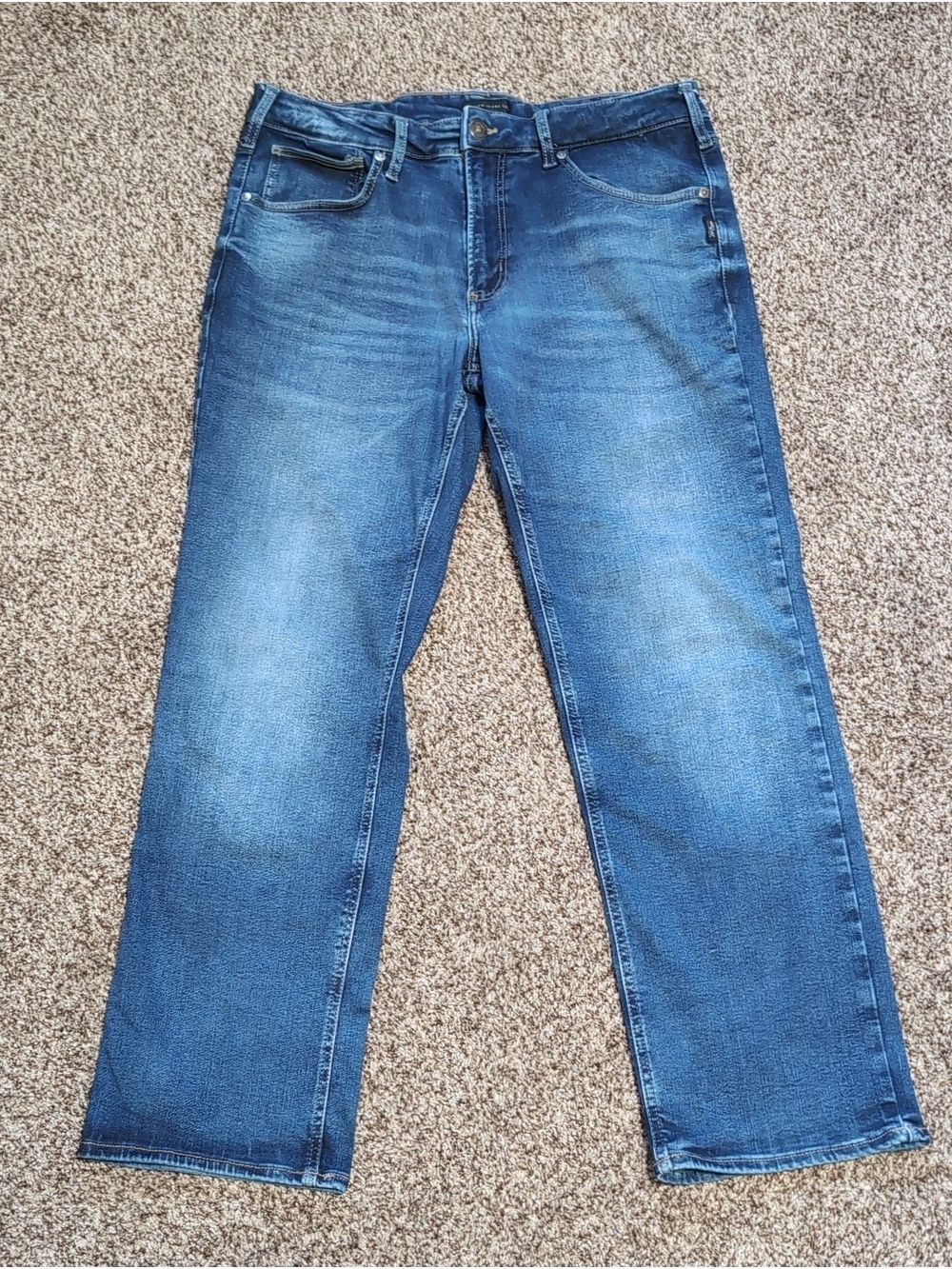 Silver Jeans Infinite Fit Relaxed Straight Leg Size Large